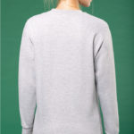 K474 - Sweat-shirt col rond femme